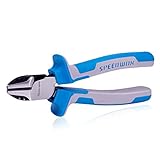 SPEEDWOX ニッパー ハイパワー 強力 プライヤー ワイヤーカッター カッティング 偏芯テコ 切断可能 切れ味35% UP スタンダード 刃角度20度 最高級 CR-NI鋼 鍛造 超硬刃 プロ 