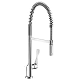 Hansgrohe 39840001 Axor Citterio Semi-Pro Kitchen Faucet, Chrome [並行輸入品]