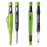 Pica Marker社 ピカマーカー 建築用シャープペンシル 丸芯2.8mm 黒2B Pica BIG Dry ピカビッグドライ 平型芯2×5mm 3030 6060 各1本 まとめ売り