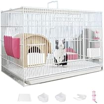 Amazon | Jshigogo ペットゲージ うさぎケージ チンチラ ケージ