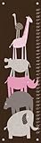 Oopsy Daisy Growth Chart Animal Pile Up 12 x 42 (Discontinued by Manufacturer) [並行輸入品]