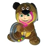 Linea Gig 2406 Masha and the Bear Rattle Plush 2 In 1