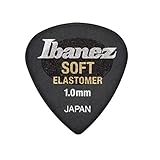 IBANEZ EL16ST10S-HBK SOFT 1.0mm ギターピック×10枚