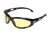 Edge Eyewear Dakura-Black / Yellow Lens with Gasket [並行輸入品]