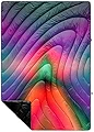 Rumpl ランプル ORIGINAL PUFFY BLANKET オリジナル パフィー ブランケット AURORA FIELD