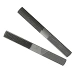 Baoblaze 2本セット　木工ヤスリ　両面　高硬度　彫刻　ラスプ　木工ツール　フラット＋フック