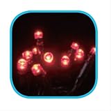 コロナ産業 LEDストレートコードスリムライト100球/電源部別売り（シルバーコード）　HC100P　LED色：ピンク色　【イルミネーションライト】