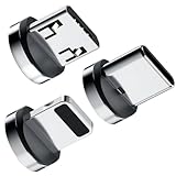 [Magic Cable] マジックケーブル 専用マグネット端子３種セット USBケーブル マグネットケーブル マグネット式 充電ケーブル TYPE C B iPhone用端子 端子３種セット