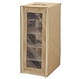 山善(YAMAZEN) シューズボックス(2個組) 組立簡単 ベージュ P-FS-2P(BE)