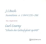J.S.�o�b�n:2���̃C�����F���V���� BWV.772�`786,�`�F���j�[:�Z�@�̗��K��(30�ԗ��K��)op.849