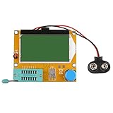 M328 トランジスタ テスター マルチメーターテスター コンデンサ インダクタンス 9V 128*64 LCD抵抗コンデンサー ESR/SCR/MOSFET/ダイオード トランジスタ