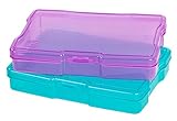 IRIS 4 x 6 Inch Photo and Embellishment Craft Case 18 Pack Assorted Colors [並行輸入品]