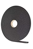 高断熱 屋内外用の高耐久隙間テープ EPDM ゴムスポンジ 粘着付 厚み10mm 幅25mm 長さ10m 岡安ゴム タフロングマイクロセル10