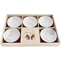 ディズニー ミッキー 「Love of Destiny」 ギフト 食器セット 小鉢揃 木箱入り 3180-01