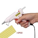 プログルーガン 小型グルーガン 強力粘着 手芸用 5Pcsグルースティック DIY工具セット