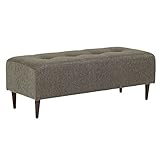 ベンチソファ 背もたれ無し ベンチチェアー 長椅子 イス ダイニング 2人掛け 布張り Baggy RG 2×5 グレー