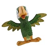 F Fityle 模倣オウム　動物　現実的　屋内　屋外　ガーデン　芝生　庭　装飾　全４色　綺麗　生き生き　現実的　 - 緑