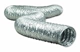 Dundas Jafine btd420zw Proflex Ul ListedドライヤーTransitionダクト、4-inches by 20-feet