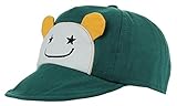 (ビウインキー) Biwinky ベースボールキャップ ベビー 帽子 日よけ uv 夏 キャップ 子供 女の子 男の子 かわいい 通園 通学 グリーン