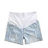 Sunny妊娠マタニティジーンズ女性プラスサイズマタニティ服夏マタニティパンツ US サイズ: XL カラー: ホワイト