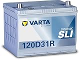 VARTA(バルタ) Dynamic SLI 120D31R 国産車用バッテリー 充電制御車/標準車 <長期保証・メンテナンスフリー> 100D31R/115D31R互換