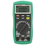 MASTECH MS8221C デジタルマルチメータ（オートレンジング / DMM 静電容量温度テスター/w/LCDバックライト＆オプションのクランプ）
