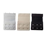 Gespout ブラジャー延長ホック 3段3色 スッキリホック カラフル リラックスフック 調整ホック ブラエクステンダー 人気 6枚組