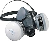 5500 Series Half Mask with 2 Organic Vapor Cartridges, 2 R95 Filters & 2 Filter Covers, Size Medium 