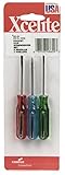 Xcelite SD3V 3-Piece Phillips Pocket Clip Screwdriver Set [並行輸入品]