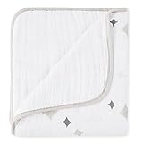 (エイデンアンドアネイ) aden+anais ベビー ブランケット コットン かわいい 大判サイズ 13.shine-on【6043】