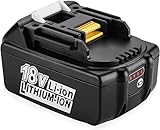 Ehomtikk BL1860B 互換 マキタ18Vバッテリー 6.0Ah BL1830 BL1850 BL1860など対応 LED付き+自己故障診断 マキタ電動工具用バッテリー18V