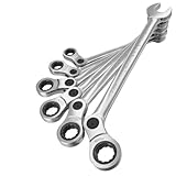 Craftsman 7 Piece Elbow Ratcheting Wrench Set, Inch by Craftsman