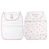 (ボリボンウーフ)boribon oeuf コルネ柄 グラス柄 汗とりガーゼ 2枚組/グラス柄