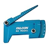 CNCアルミニウム サスペンション車高　キャンバー & ライド ハイト ゲージ 　適用1/10 RC カー(ブルー)