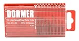 Forney 20345 Drill Bit Set, Wire Gauge HSS Jobber Length, No.61-No.80, 20-Piece, Black [並行輸入品]