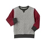 ジンボリー GYMBOREE/ キルトプルオーバー ヘザーグレー トップス長袖Tシャツ M【並行輸入】