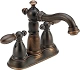 Delta Faucet 2555-RBMPU-DST Victorian Two Handle Centerset Lavatory Faucet, Venetian Bronze [並行輸入品]