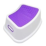 M'Baby Sturdy Anti-slip and Portable Lightweight Step Stool for Kids Nice Gift for Toddler (purple) 