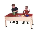Steffy Wood Products Toddler Sand and Water Table with Top [並行輸入品]