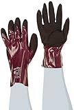 ATG 56-426/XL MaxiDry Ultra Lightweight Nitrile Drivers Style Gloves with Extended Gauntlet Cuff, Pu