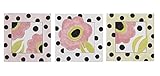 Cotton Tale Designs Poppy Wall Art, 3-Piece