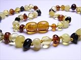 The Art of Cure Baltic Amber Teething Necklace for Baby (multi) - Anti-inflammatory ... [並行輸入品]