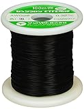 サンハヤト ジュンフロン(R)ETFE電線 AWG28-100m:黒