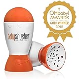【アメリカで大人気！！】【ベビー＆マタニティ雑誌掲載】 ベビーシュシャー Babyshusher サウンドスピーカー 赤ちゃんの夜泣き・安眠サポート・外出時に落ち着かせたい・すぐに泣き止ませたい・育児ストレスを軽減させたい方に 【並行輸入品】