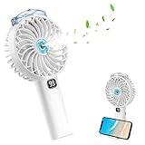 携帯扇風機 手持ち扇風機 【2023最新噴霧式・涼感UP】3200mA USB充電式 USB Type-C 小型 扇風機 ハンディ扇風機 u