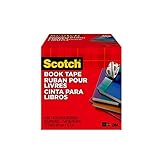 3M スコッチ 透明ブックテープ 厚手 101.6mm×13.7m 845 101