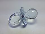 12 Pcs 2.5" Clear Pacifiers Baby Shower Party Game Decoration Favors by KC Accessories [並行輸入品]