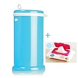 Ubbi　おむつペール（ターコイズブルー）　ウェットシートカバー付