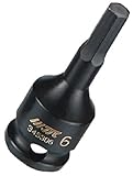 JTC 9.5mmインパクト6角ソケット 7mm 9.5mm インパクト用 6角 ビット ヘキサゴン ソケット 7mm JTC345307