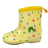 キッズ ベビー 子供 用 長靴 はらぺこあおむし レインブーツ 男の子 男児 女の子 女児 雨具 保育園 fo-ih1906 14cm クリーム